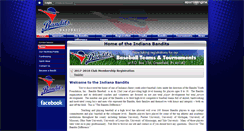 Desktop Screenshot of indianabandits.org
